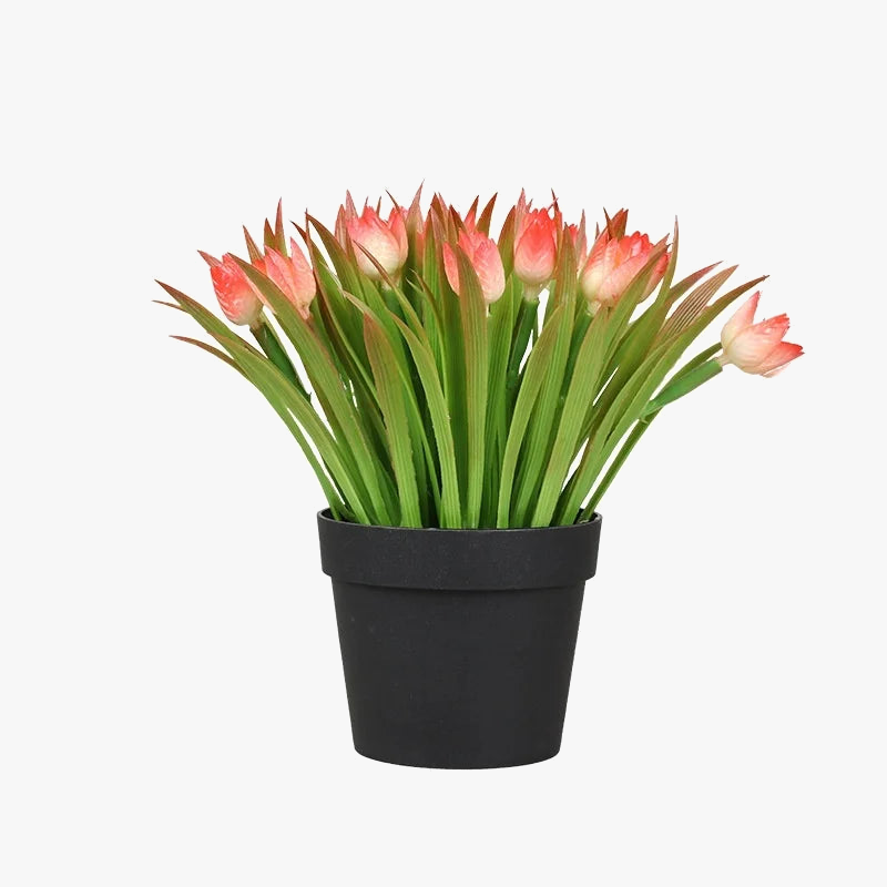Tulip artificial plants for table decoration and garden