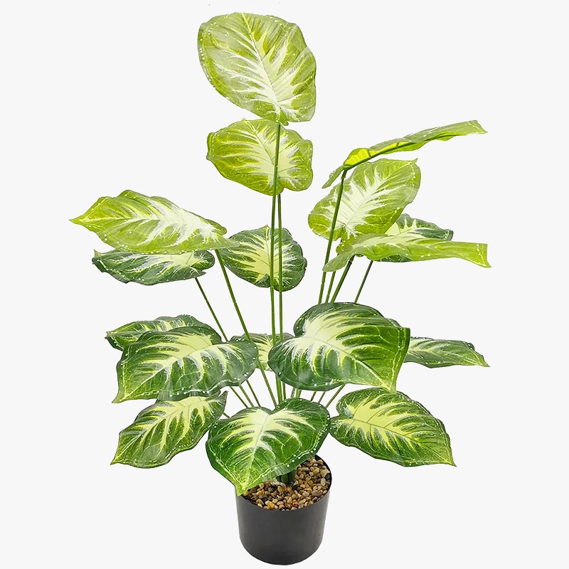 Artificial green plants for garden and office decoration