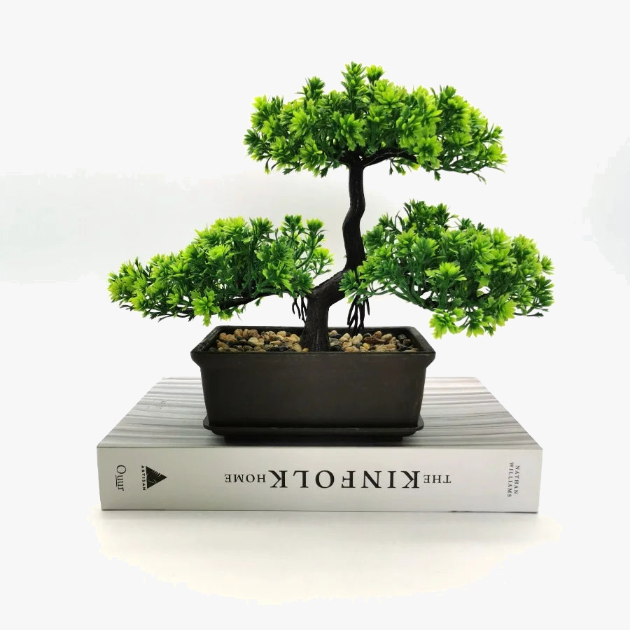 Artificial pine plants bonsai ornamental tree interior decoration