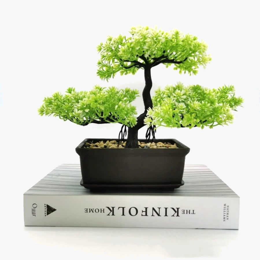 Artificial pine plants bonsai ornamental tree interior decoration - view 3