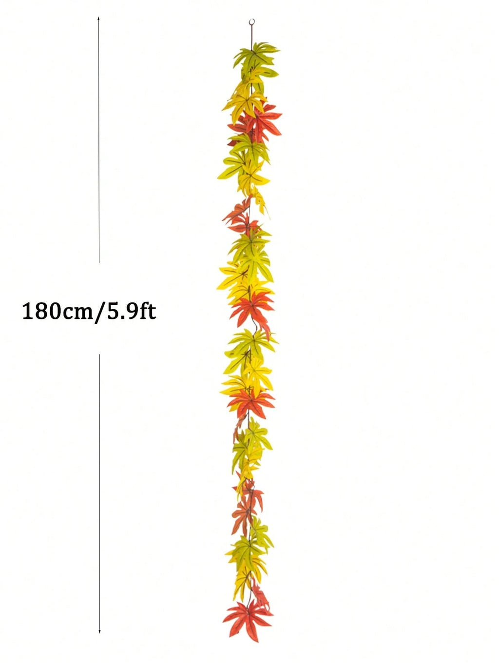 Artificial maple mural plants in autumn for festive decorations - view 7