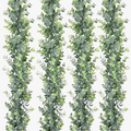 Artificial eucalyptus hanging plants for interior and exterior decoration