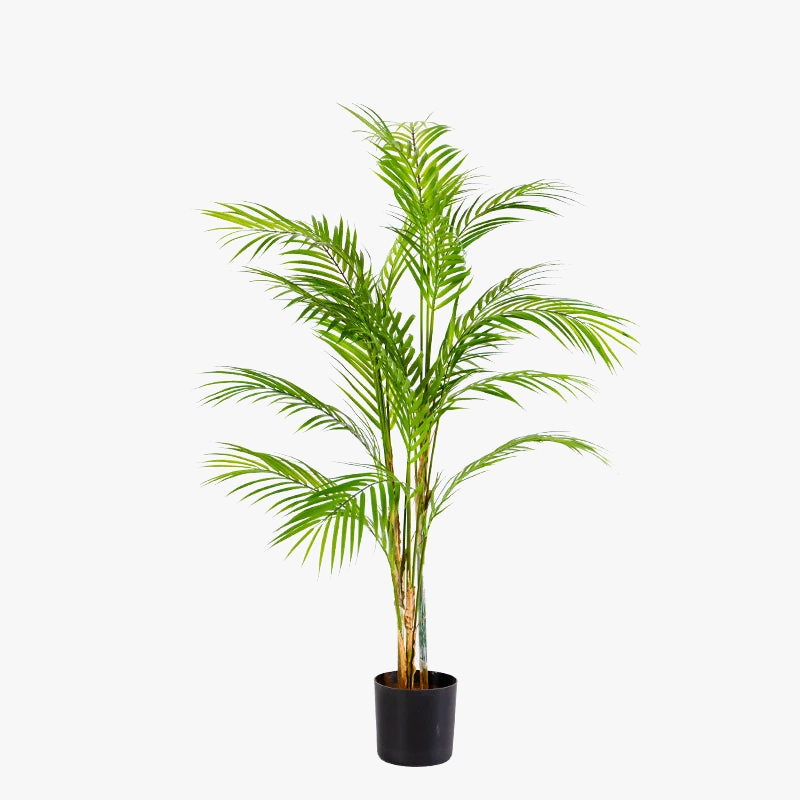 Tropical plants tall artificial palm pot outdoor decoration - view 6