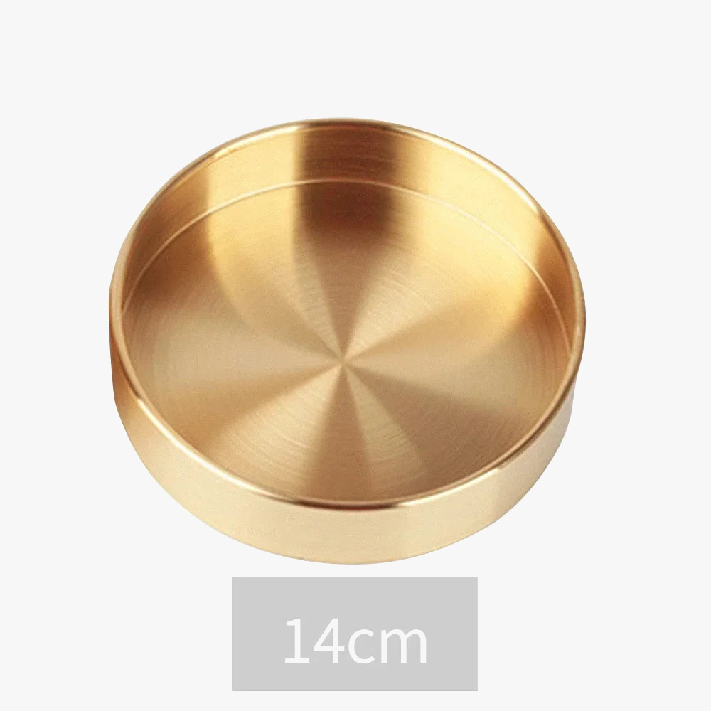 Stainless steel storage tray for jewelry and decorations - view 6