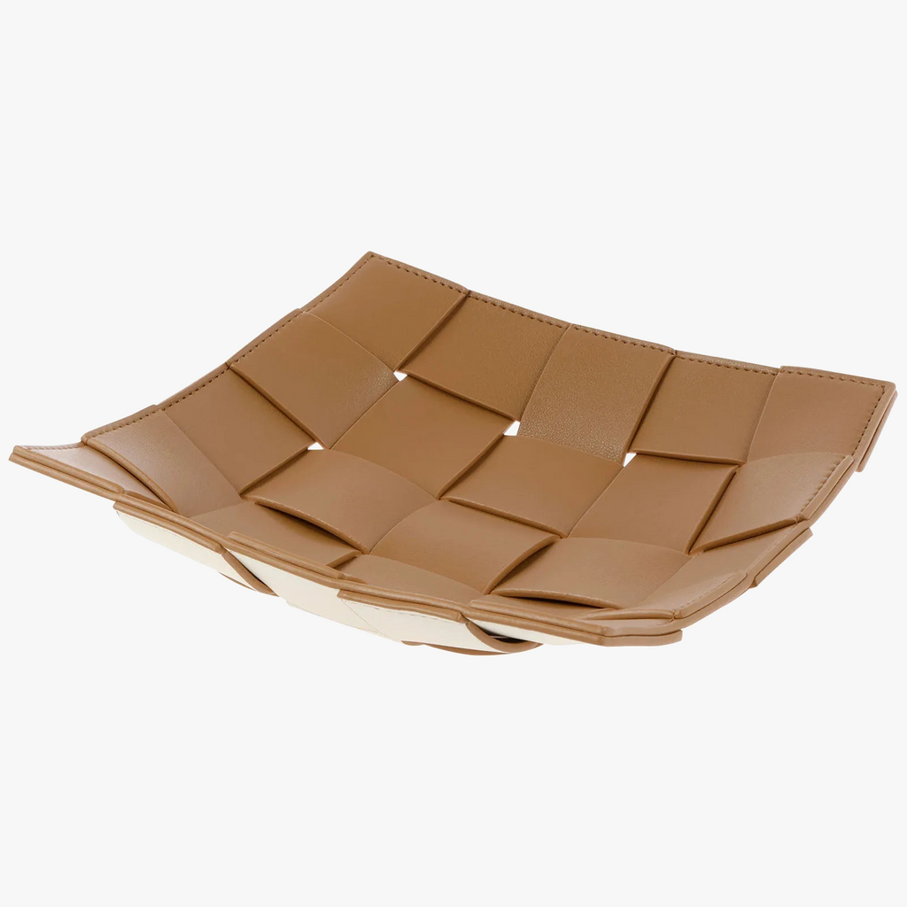 Leather storage tray for keys and other objects - view 7