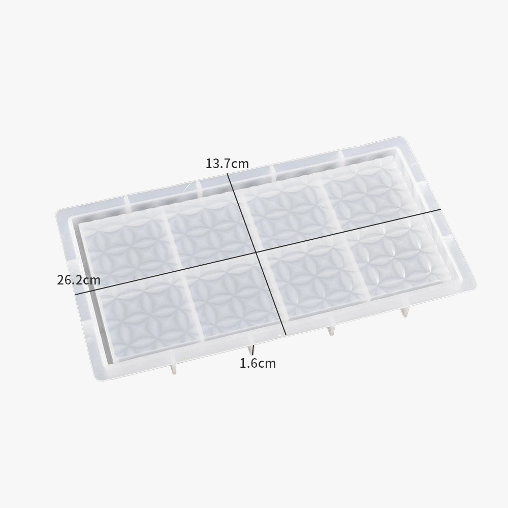 Concrete tray for storage and artisanal decoration underglass - view 10