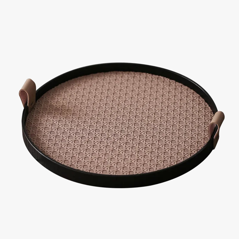 Retro leather top for luxury storage and decoration - view 5