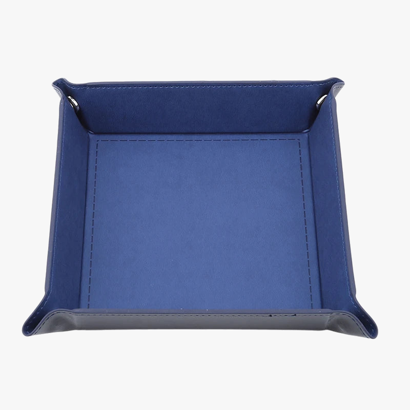 Foldable leather top for various storage and accessories - view 4