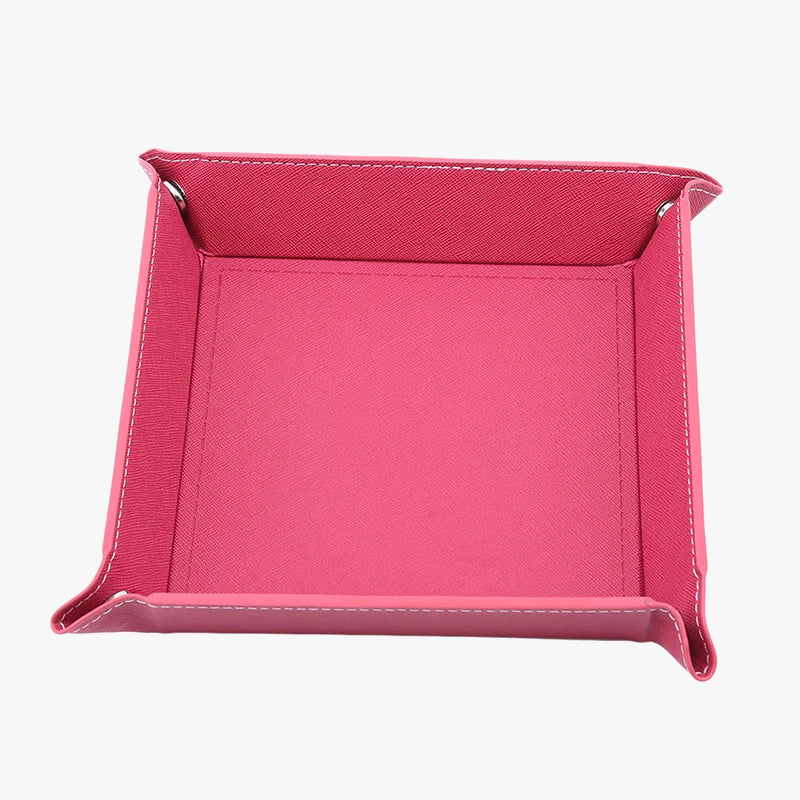 Foldable leather top for various storage and accessories - view 9