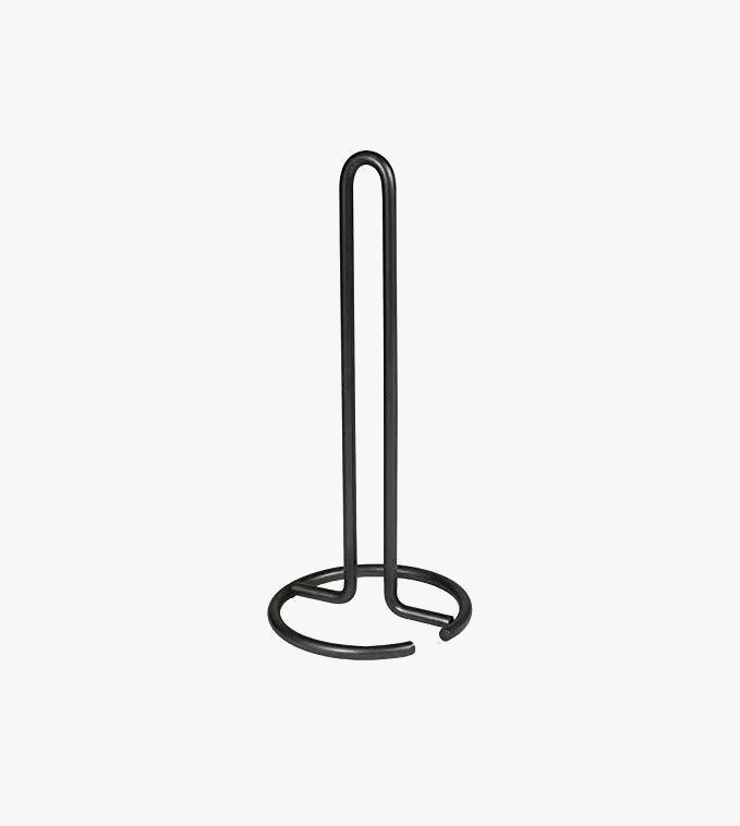 Stainless steel roll holder for towels and towels - view 9