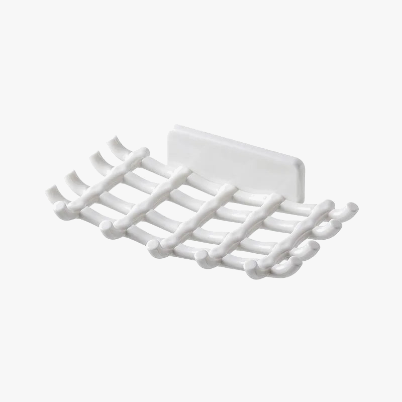 Self-adhesive wall soap holder without perforation for bathroom - view 8
