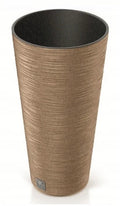 Plastic flower jar round elegant design 25cm