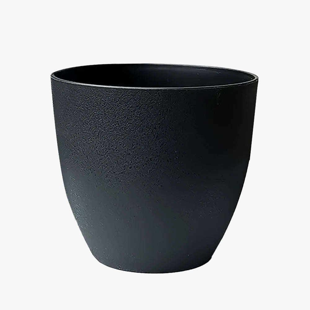 Trendy plastic imitation stone flower pot for bonsai and balcony - view 8