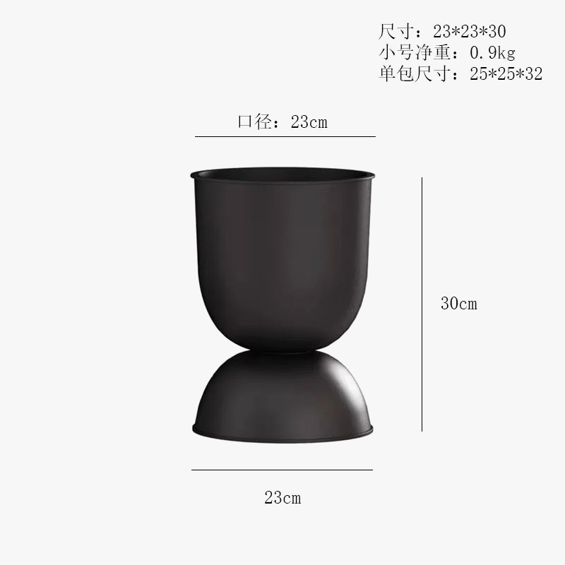 Elegant pots for plants and garden decorations - view 6