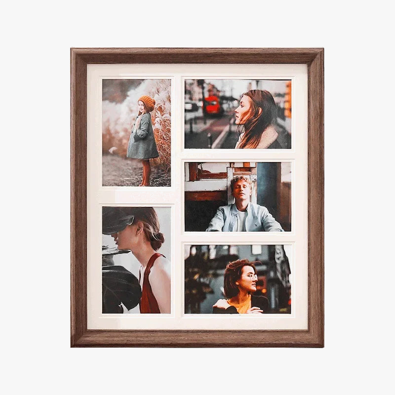Solid wood display for decorative wedding photo frames - view 6