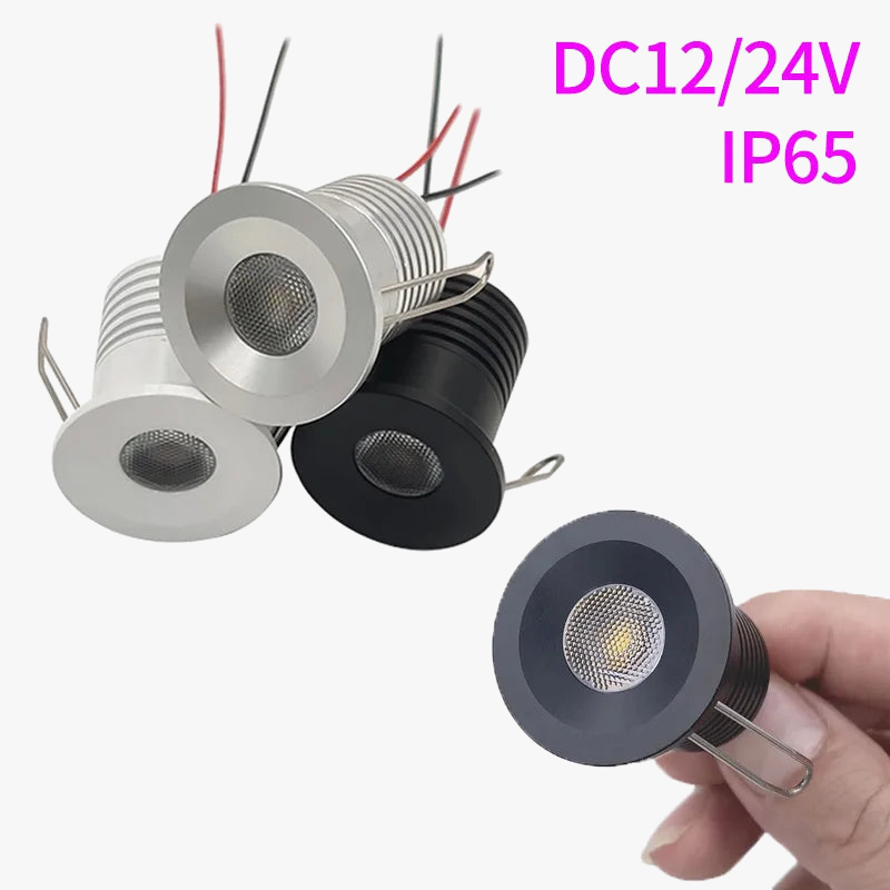 Waterproof external led headlamp for variable lighting - view 2