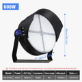 Waterproof led projector for outdoor lighting stadium parking lot