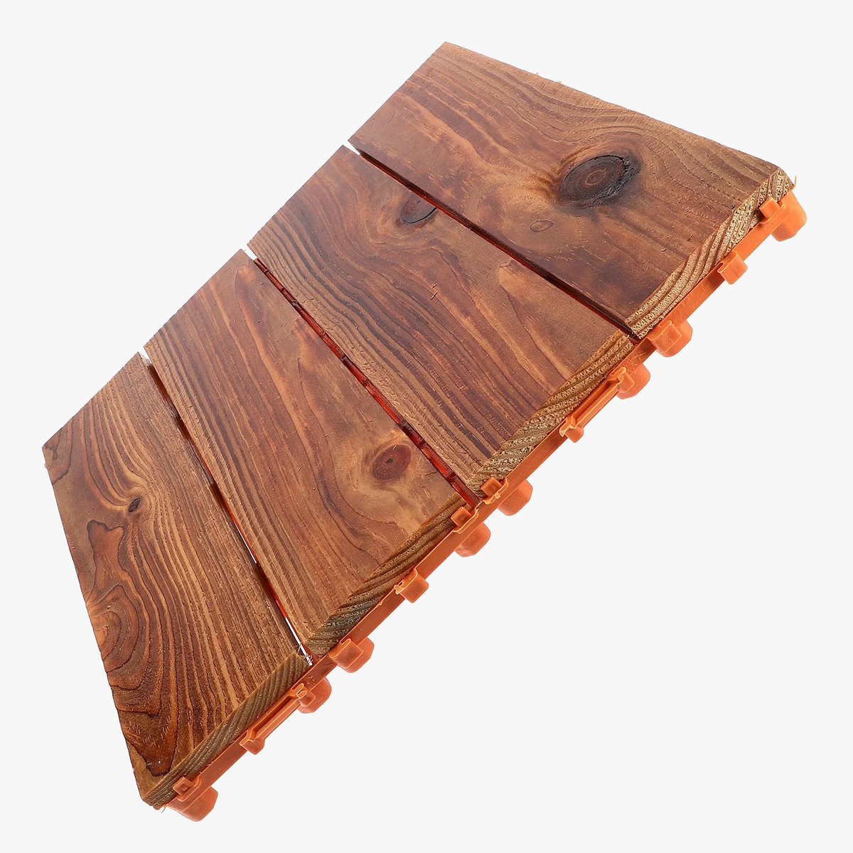 Wood-Look Interlocking Deck Tile Slats for Terrace - view 3