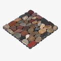 Stone-Look Interlocking Deck Tiles Waterproof