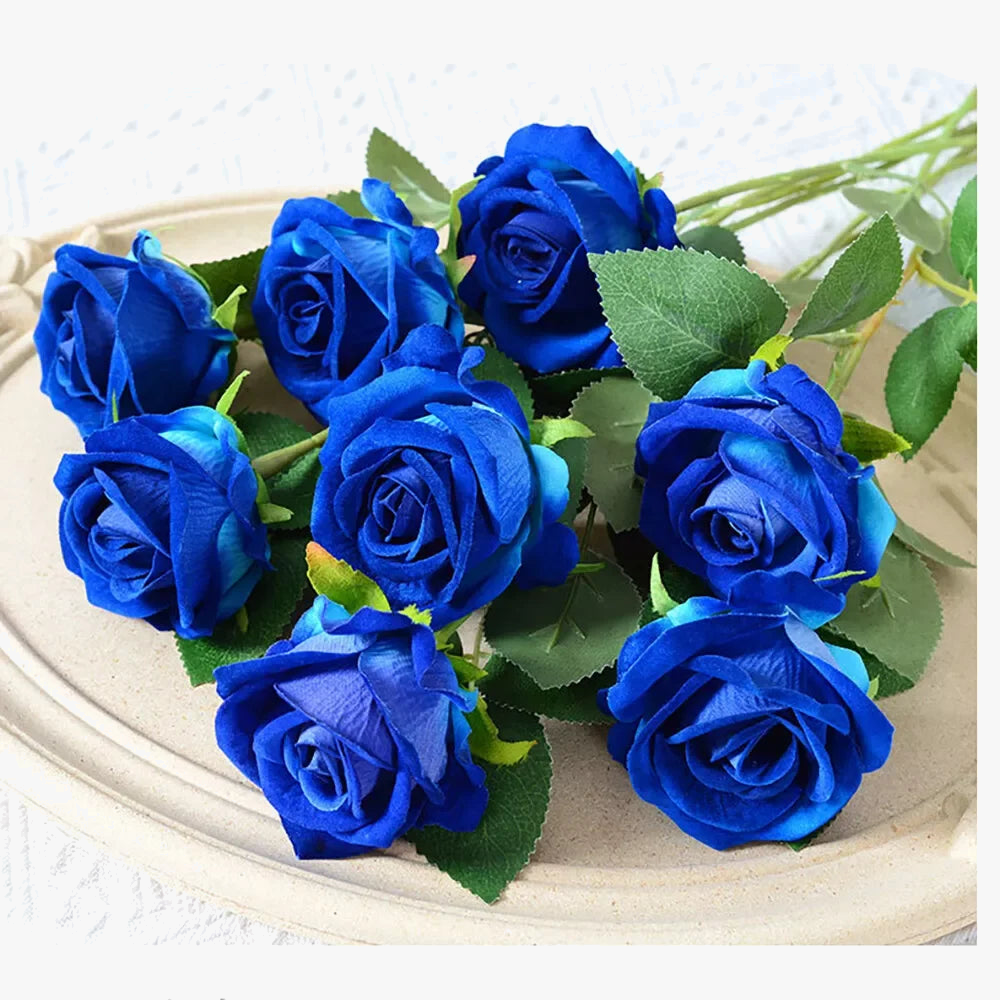 Artificial silk rose for wedding decoration and events - view 4