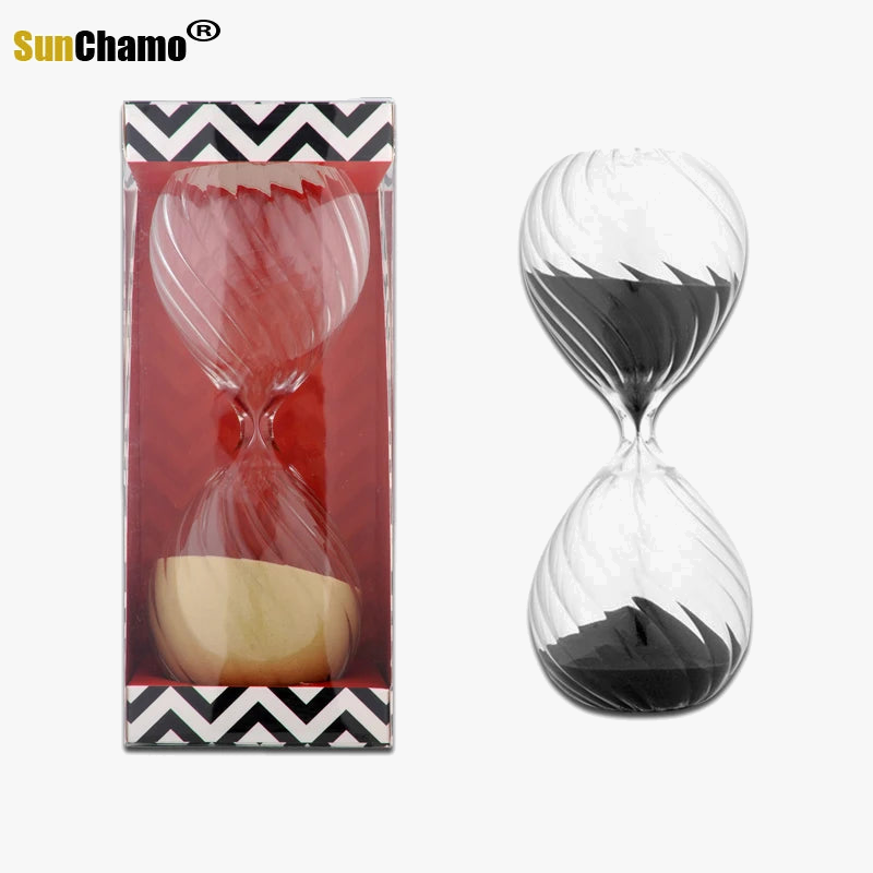 Wavy hourglass 30 minutes decoration gift student anniversary - view 4