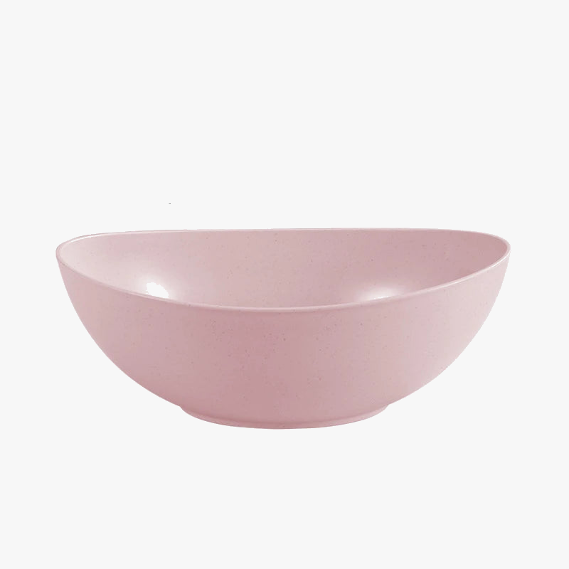 Japanese style ecological wheat fiber salad bowl