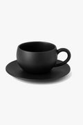 Japanese Sand and Rock Pattern Ceramic Coffee Set, 280 ml