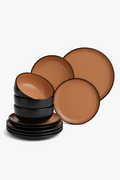 Ceramic table service sandstone modern style minimalist