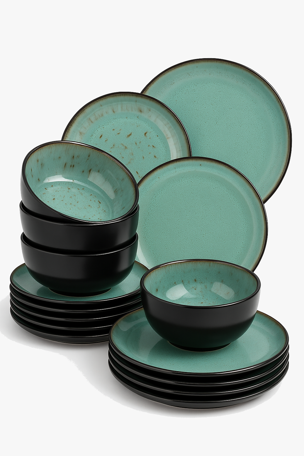 Table service sandstone modern design plates bowls