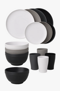 Table service wheat straw plates bowls