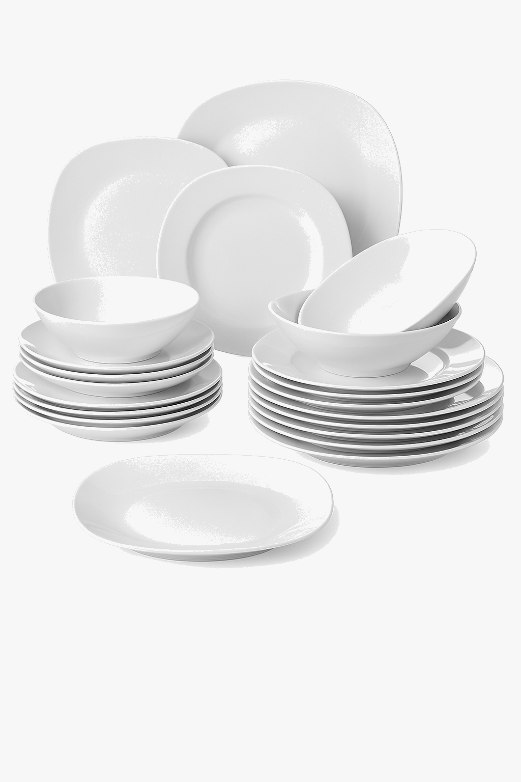Porcelain table service 24 48 pieces modern