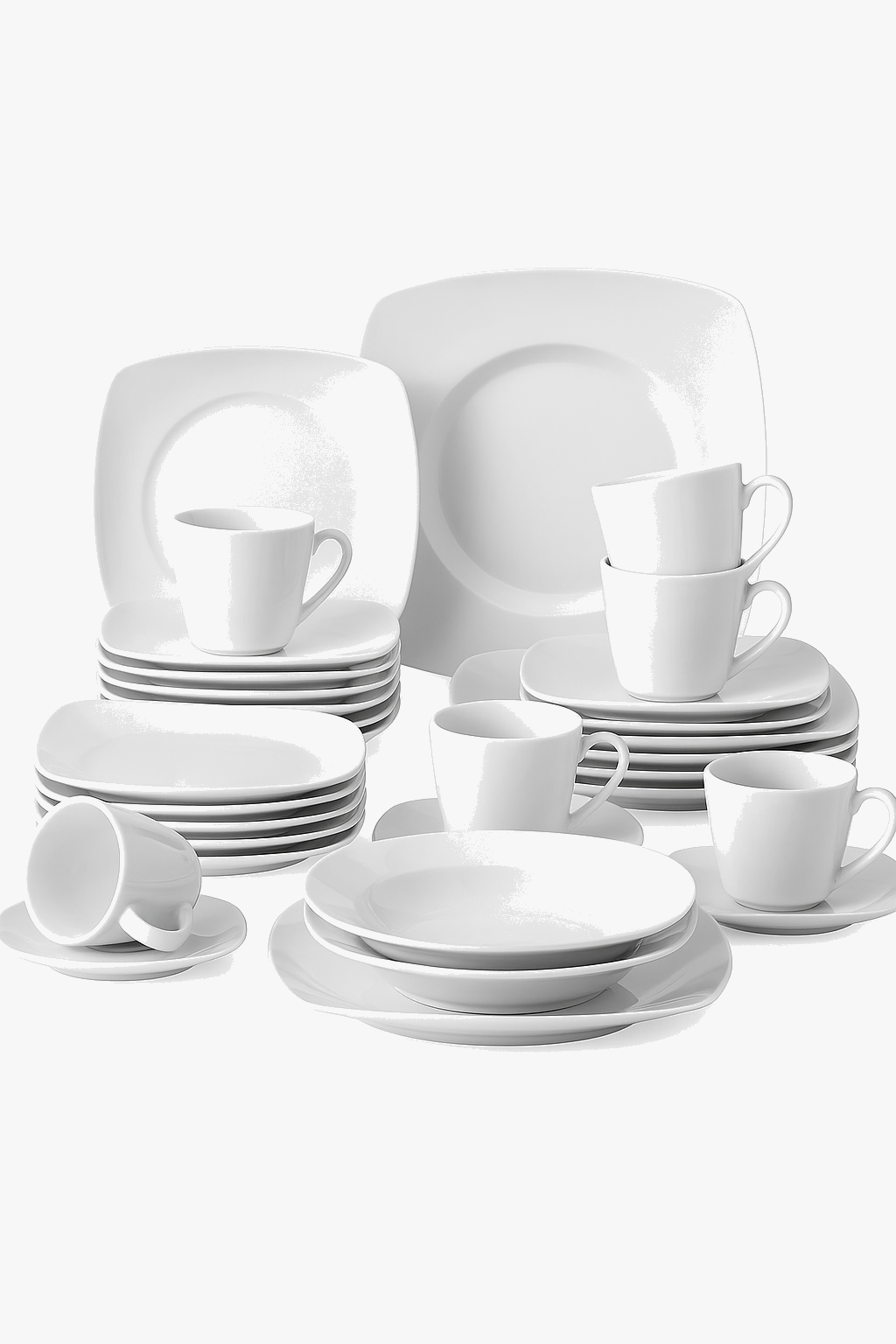 Table service malacasa porcelain 30 pieces modern