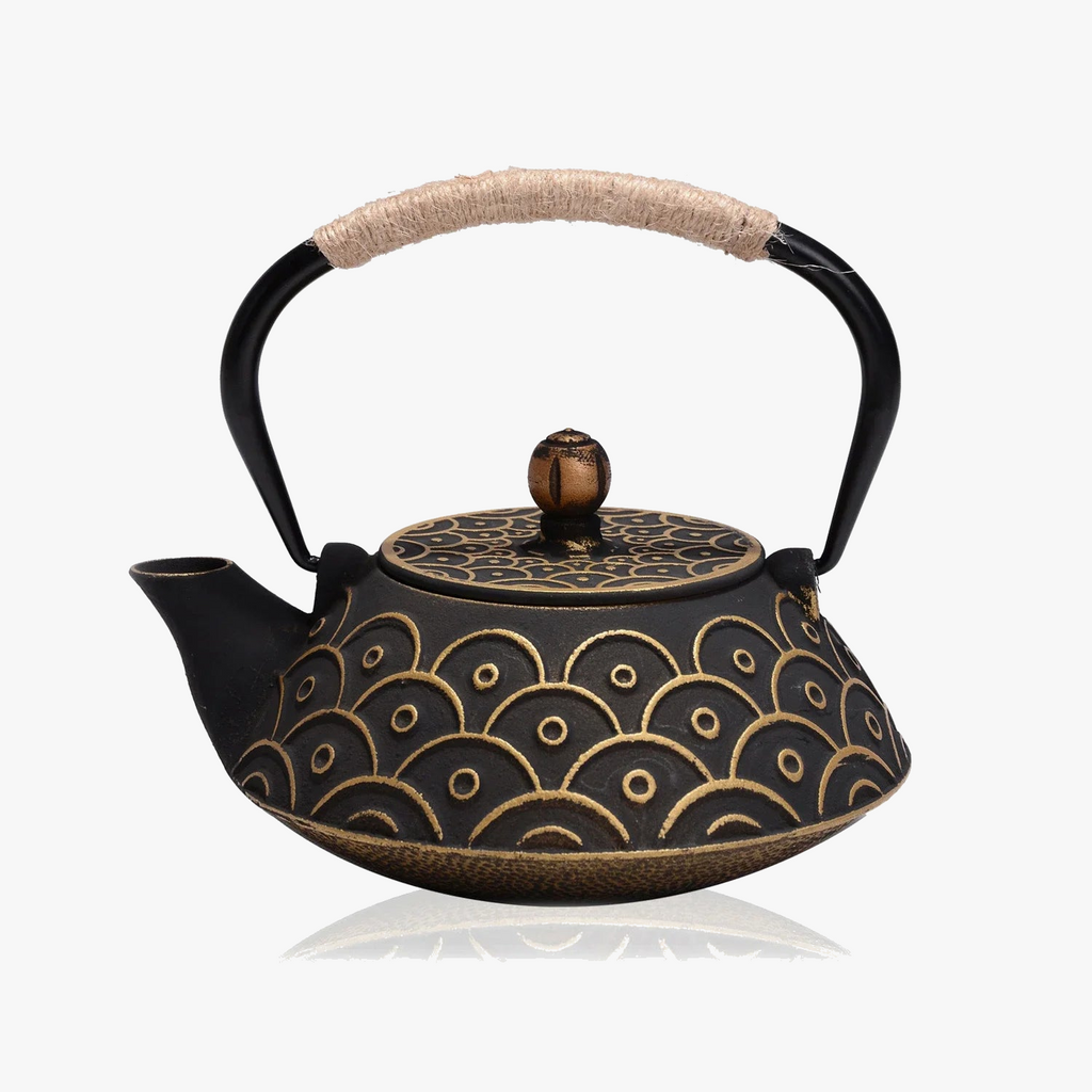 Japanese teapot service enamelled cast iron infuser 800ml - view 6