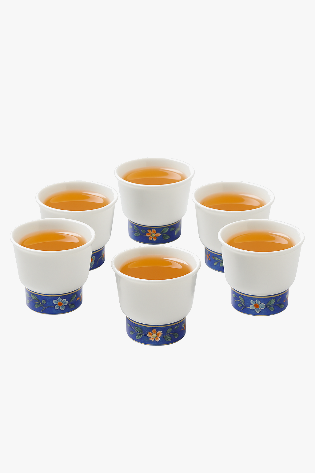 Service the kung fu porcelaine chinois 6 tasses