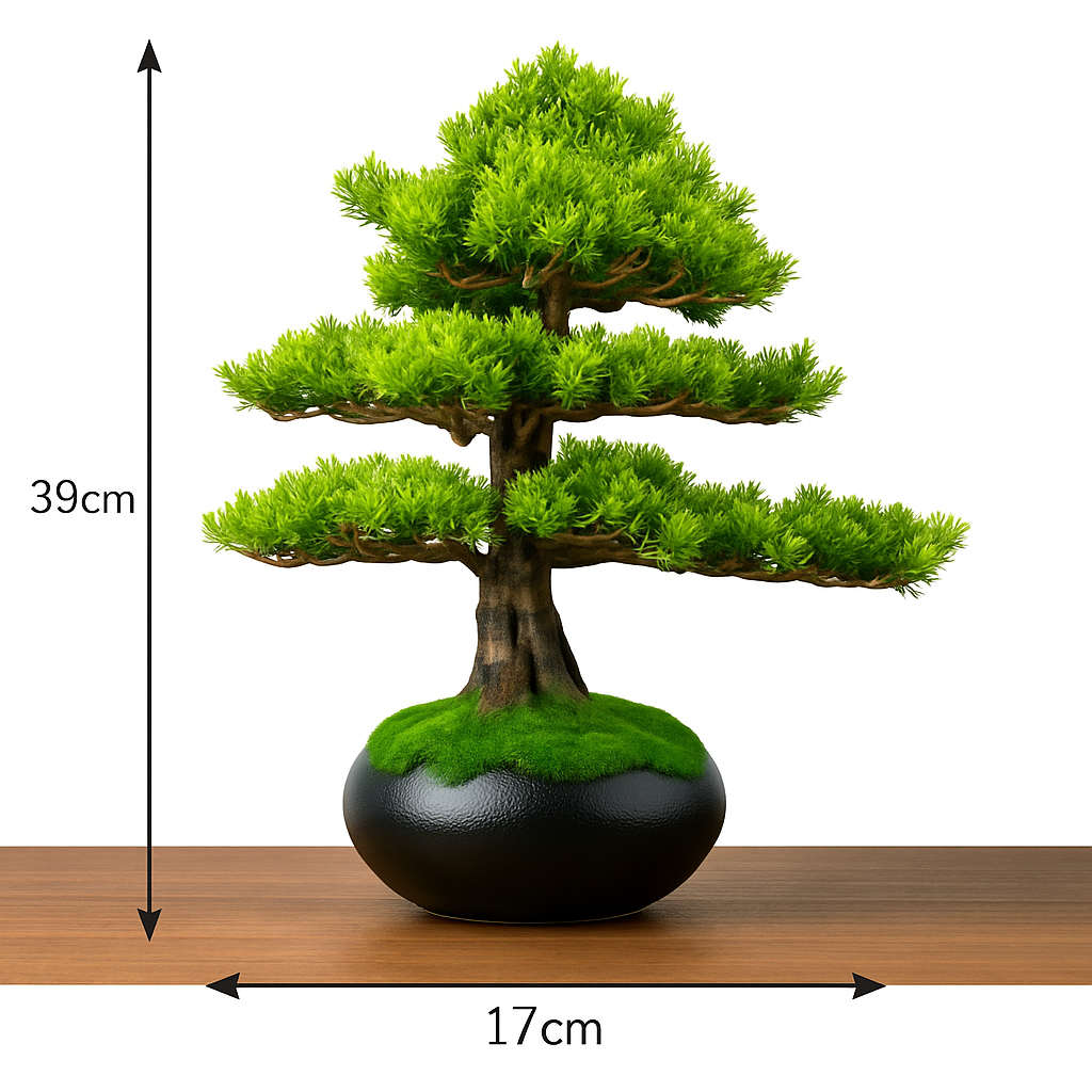 Bonsai tree simulation for interior decoration and exterior furnishings - HMB1007