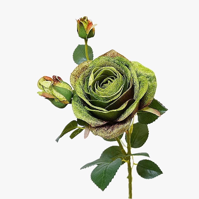 Simulation of velvet rose wines for elegant decoration