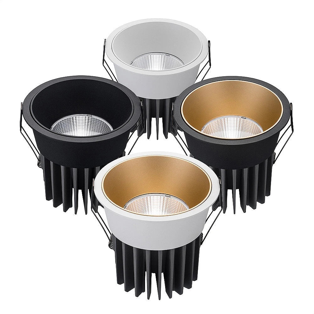Aluminum led spot for decorative lighting showcase
