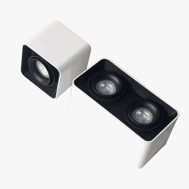 Built-in led spot with adjustable angle replaceable bulb - view 2