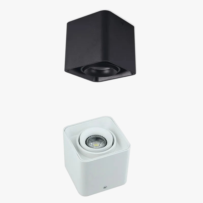 Built-in led spot with adjustable angle replaceable bulb - view 3