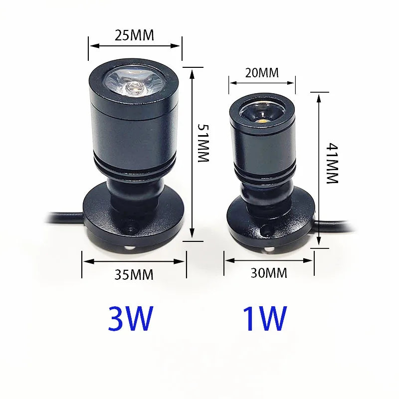 Smart led rgb spot with bluetooth control and adjustable color