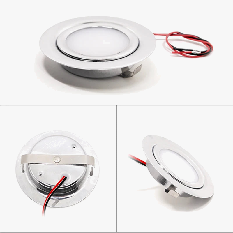 Waterproof led spot in stainless steel for outdoors and boat - view 4
