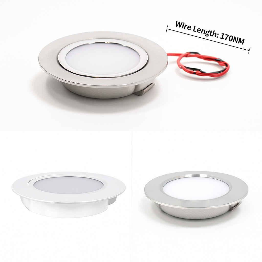Ultra slim waterproof led spot for integrated interior lighting - view 5