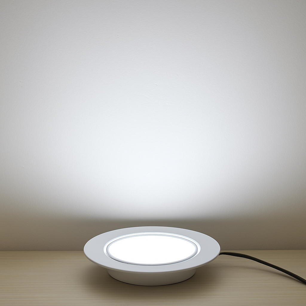 Ultra slim waterproof led spot for integrated interior lighting - Cool White / Acier inoxydable IP65 / 12V 3W