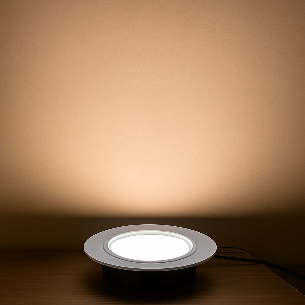 Ultra slim waterproof led spot for integrated interior lighting - Warm White / Acier inoxydable IP65 / 12V 3W