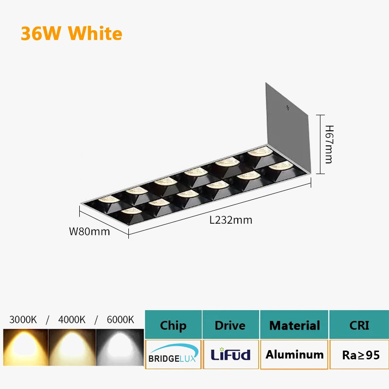 Spot led tuya zigbee variable intensity for connected house - view 7