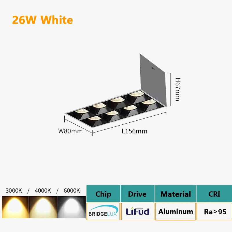 Spot led tuya zigbee variable intensity for connected house - view 8
