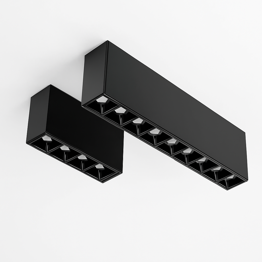 LED dimmable spotlights for modern interior lighting