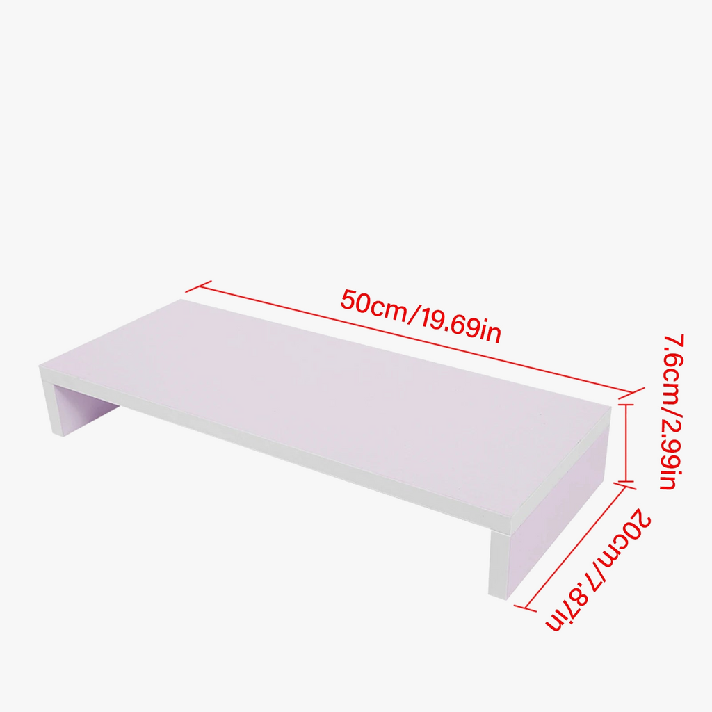 Wooden holder for computer screen and monitor - view 4