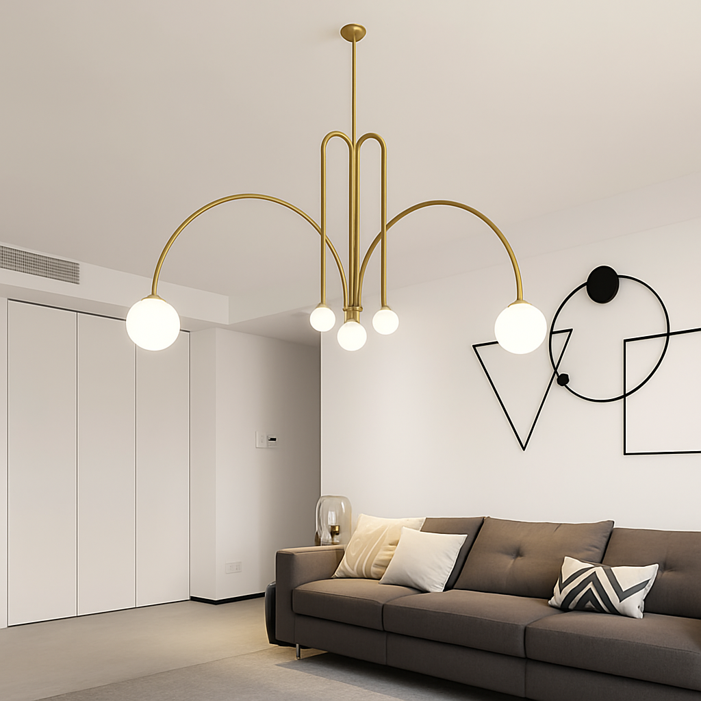 Creative glass pendant light for modern interior decoration - view 5