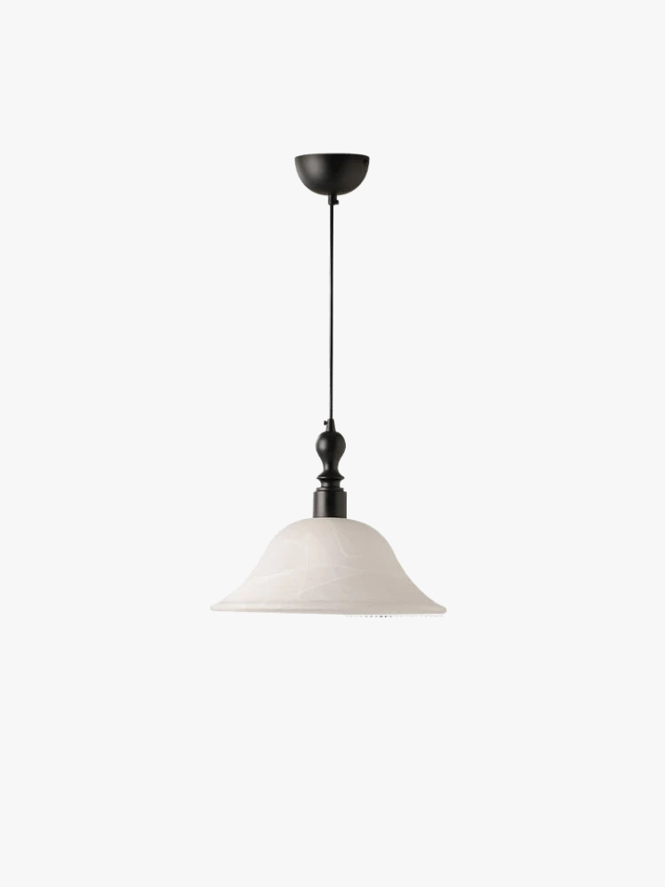 Japanese retro style solid wood pendant light for interior decoration - view 6